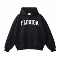 Florida State Pride Hoodie in Black / White