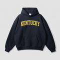 Kentucky State Pride Hoodie in Black / Cream