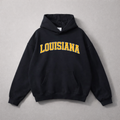 Louisiana State Pride Hoodie in Black / Gold