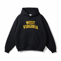 West Virginia State Pride Hoodie in Black / Gold