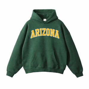 Arizona State Pride Hoodie in Eden Green / Gold