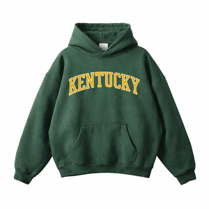 Kentucky State Pride Hoodie in Eden Green / Gold