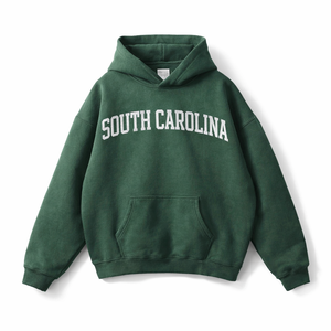 South Carolina State Pride Hoodie in Eden Green / White