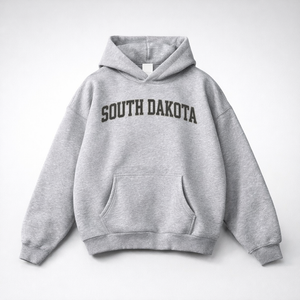 South Dakota State Pride Hoodie in Flower Gray / Charcoal