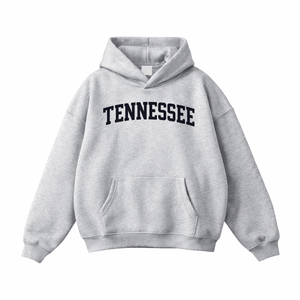 Tennessee State Pride Hoodie in Flower Gray / Navy