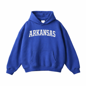 Arkansas State Pride Hoodie in Klein Blue / White