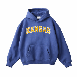 Kansas State Pride Hoodie in Klein Blue / Gold