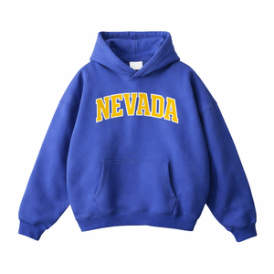Nevada State Pride Hoodie in Klein Blue / Gold