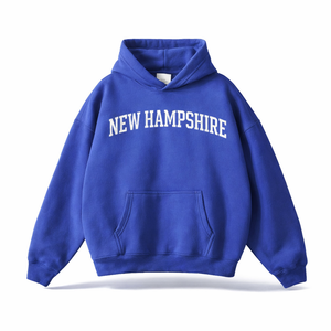 New Hampshire State Pride Hoodie in Klein Blue / White