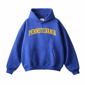 Pennsylvania State Pride Hoodie in Klein Blue / Gold