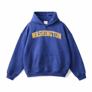 Washington State Pride Hoodie in Klein Blue / Gold