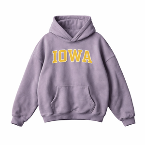 Iowa State Pride Hoodie in Light Purple / Cream