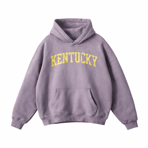 Kentucky State Pride Hoodie in Light Purple / Cream