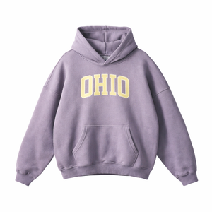 Ohio State Pride Hoodie in Light Purple / Cream