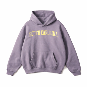 South Carolina State Pride Hoodie in Light Purple / Cream