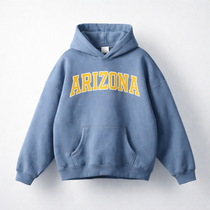 Arizona State Pride Hoodie in Medium Blue / Gold