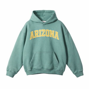 Arizona State Pride Hoodie in Medium Green / Sand