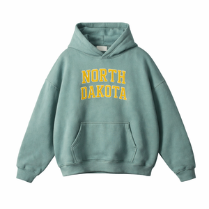 North Dakota State Pride Hoodie in Medium Green / Gold