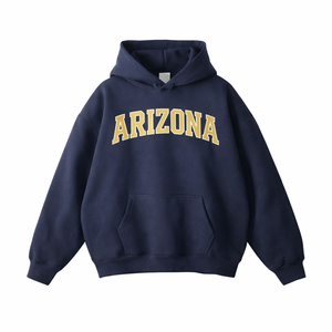 Arizona State Pride Hoodie in Navy / Sand