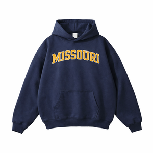 Missouri State Pride Hoodie in Navy / Gold