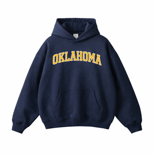 Oklahoma State Pride Hoodie in Navy / Gold