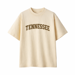 Tennessee State Pride T-Shirt in Cream / Brown