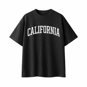 California State Pride T-Shirt in Black / White