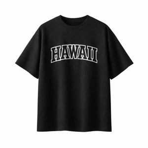 Hawaii State Pride T-Shirt in Black / White