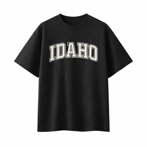 Idaho State Pride T-Shirt in Black / White