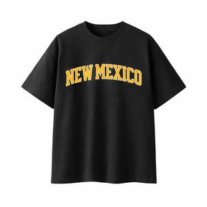 New Mexico State Pride T-Shirt in Black / Yellow