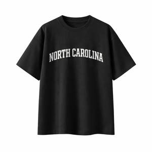 North Carolina State Pride T-Shirt in Black / White