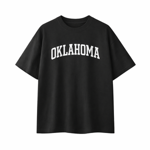 Oklahoma State Pride T-Shirt in Black / White