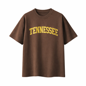 Tennessee State Pride T-Shirt in Coffee / Cream