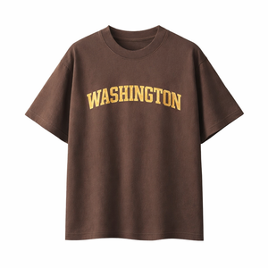 Washington State Pride T-Shirt in Coffee / Sand