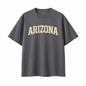 Arizona State Pride T-Shirt in Charcoal / Cream