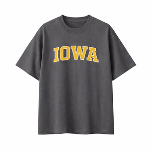 Iowa State Pride T-Shirt in Charcoal / Cream