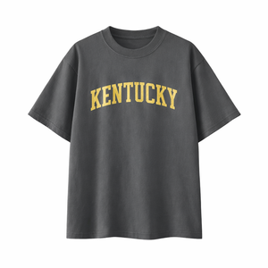 Kentucky State Pride T-Shirt in Charcoal / Cream