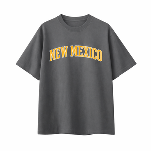 New Mexico State Pride T-Shirt in Charcoal / Gold