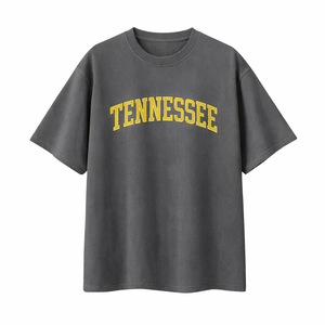 Tennessee State Pride T-Shirt in Charcoal / Cream