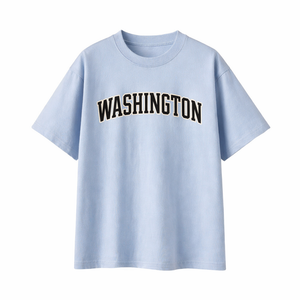 Washington State Pride T-Shirt in Light Blue / Navy