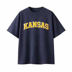 Kansas State Pride T-Shirt in Navy / Gold