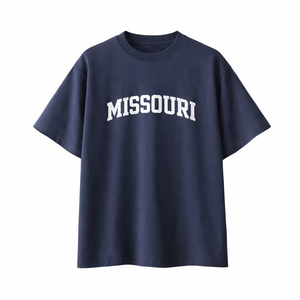 Missouri State Pride T-Shirt in Navy / White