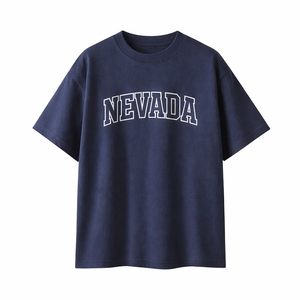 Nevada State Pride T-Shirt in Navy / White