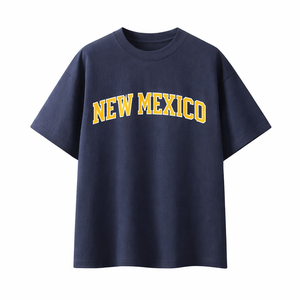 New Mexico State Pride T-Shirt in Navy / Yellow