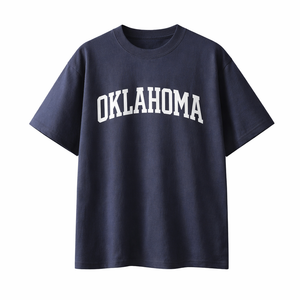 Oklahoma State Pride T-Shirt in Navy / White