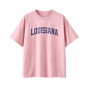 Louisiana State Pride T-Shirt in Pink / Purple