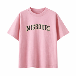 Missouri State Pride T-Shirt in Pink / Charcoal