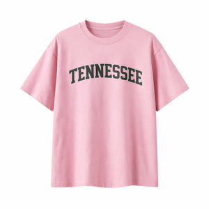 Tennessee State Pride T-Shirt in Pink / Charcoal