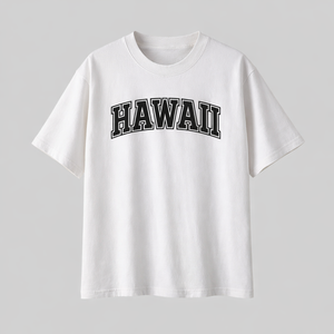 Hawaii State Pride T-Shirt in White / Black