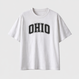 Ohio State Pride T-Shirt in White / Black